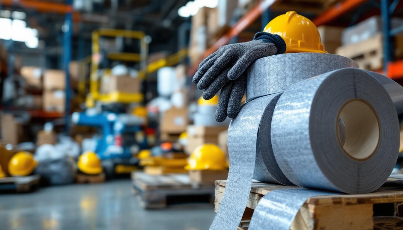 Cinta Antiderrapante con Adhesivo